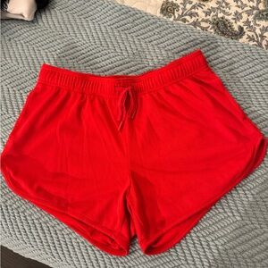 Athletic Works Women's Orange Shorts- Medium